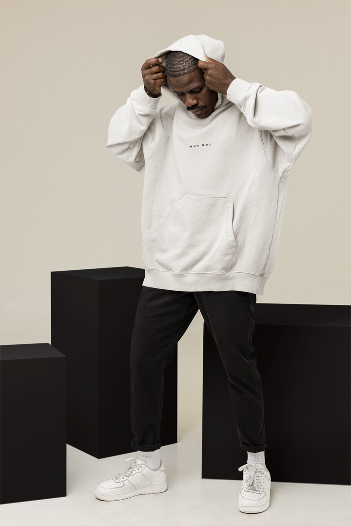 "WHY NOT" Exclusive Heavyweight Hoodie
