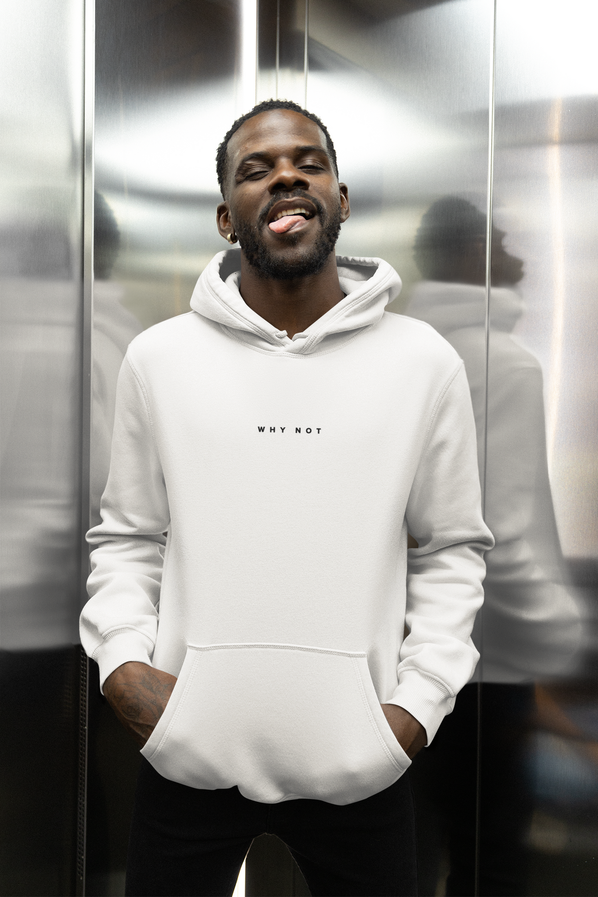 "WHY NOT" Exclusive Heavyweight Hoodie