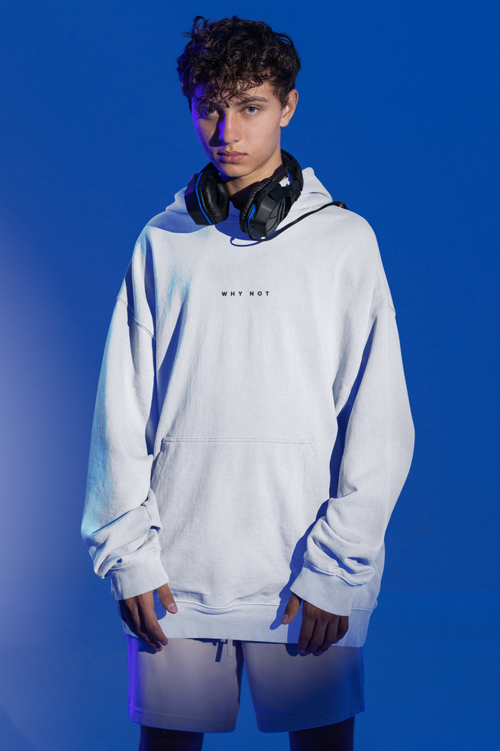 "WHY NOT" Exclusive Heavyweight Hoodie