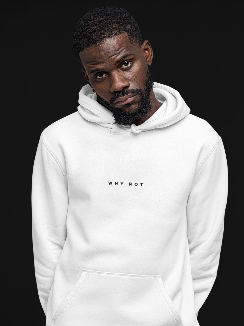 "WHY NOT" Exclusive Heavyweight Hoodie