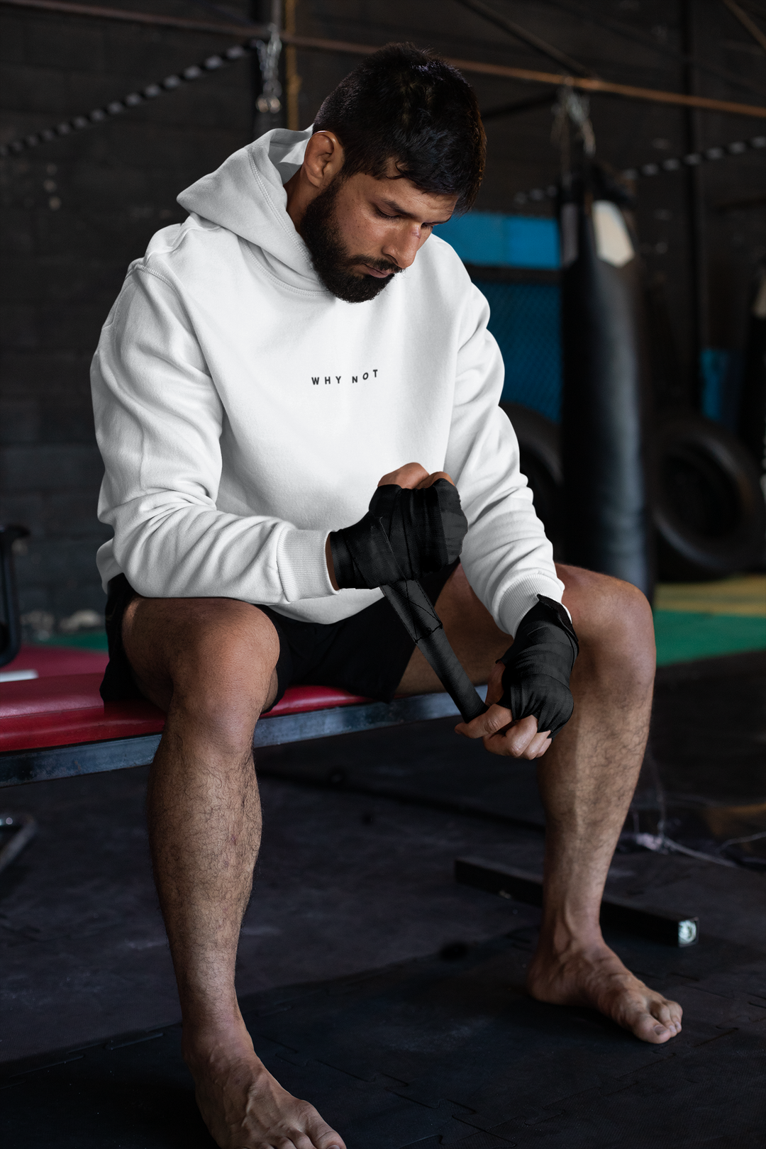 "WHY NOT" Exclusive Heavyweight Hoodie