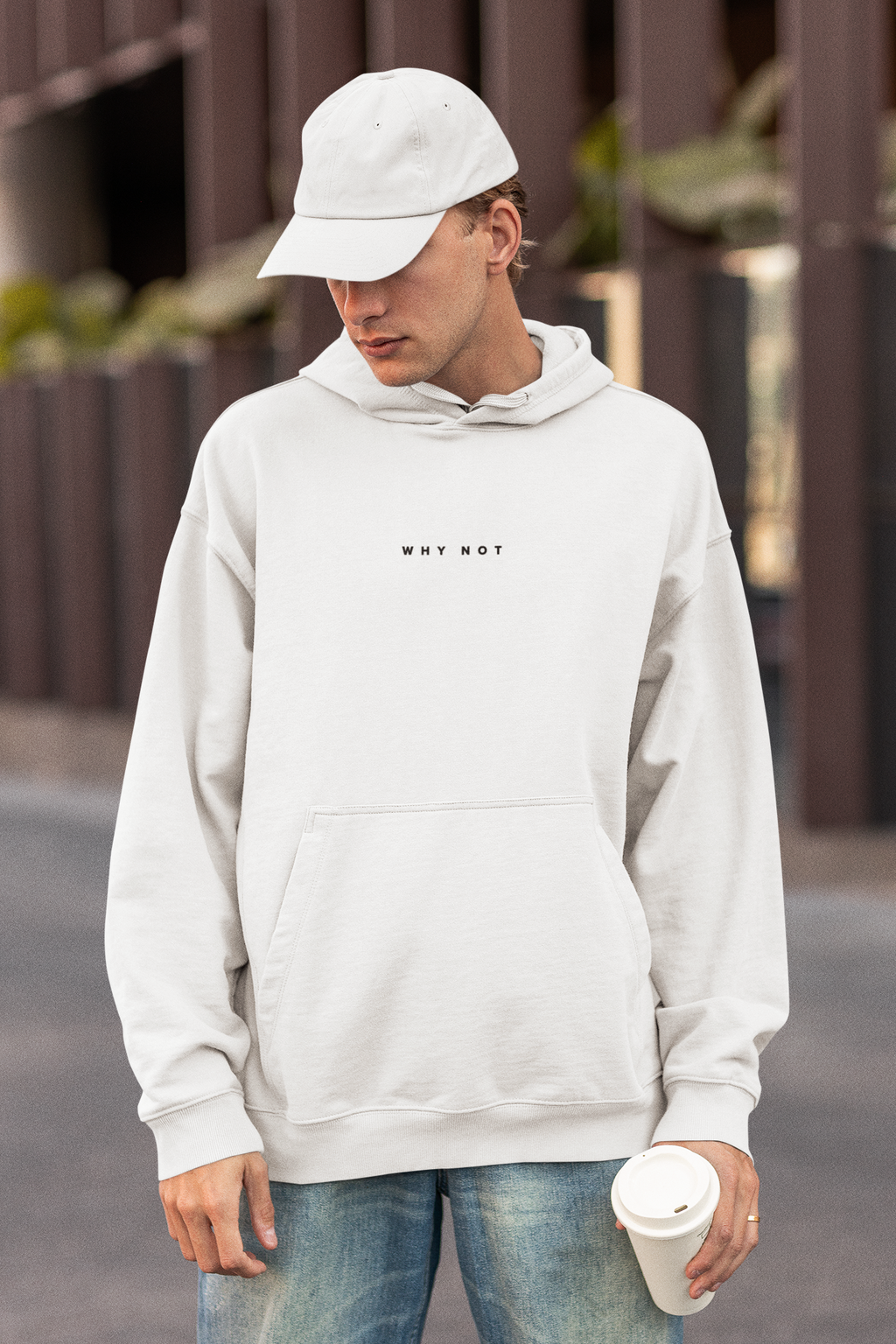"WHY NOT" Exclusive Heavyweight Hoodie