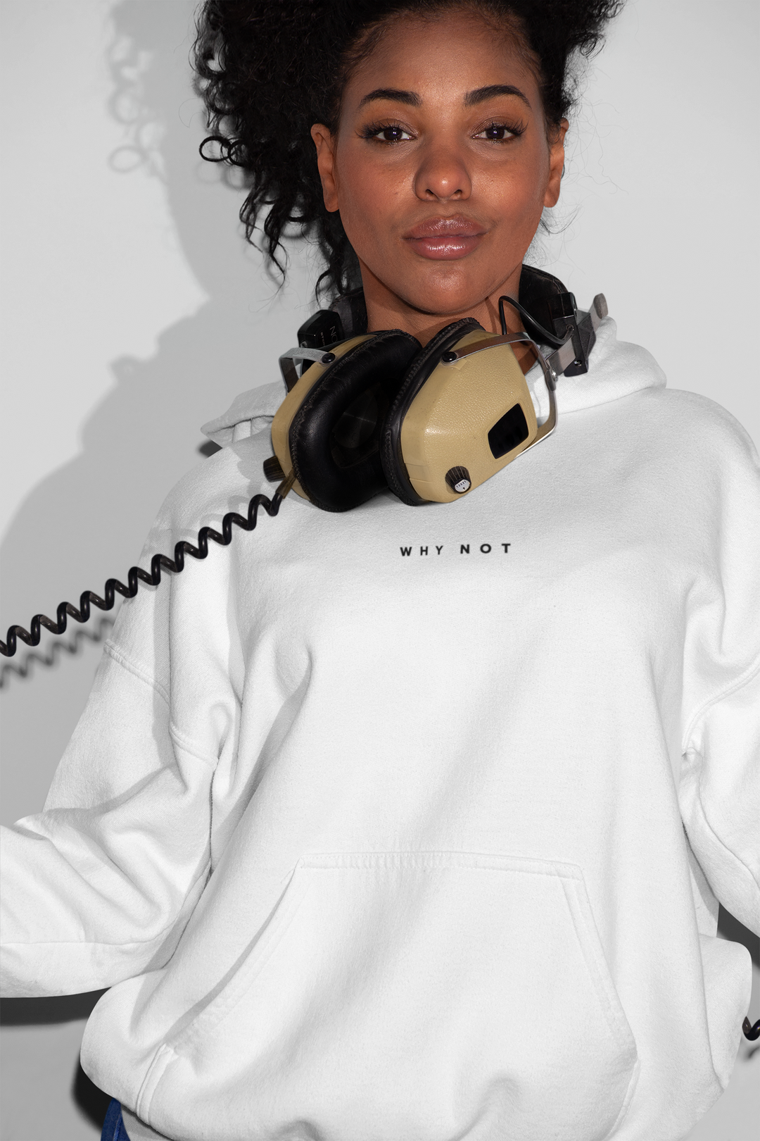 "WHY NOT" Exclusive Heavyweight Hoodie