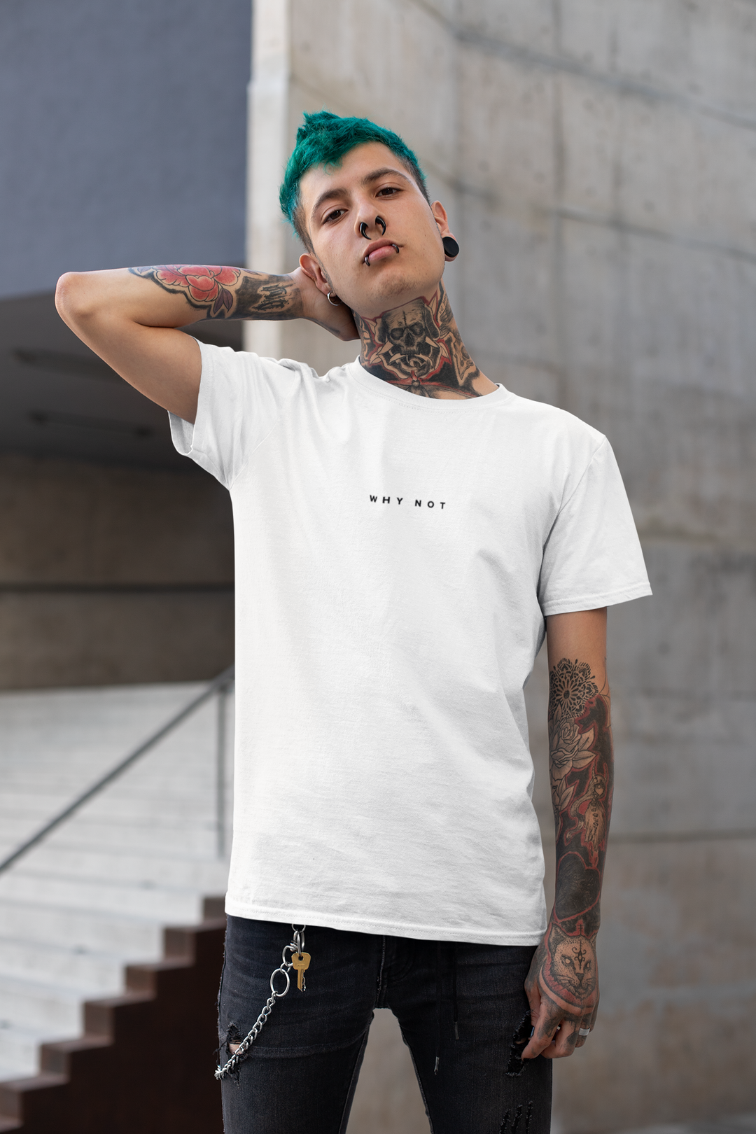 "WHY NOT" Exclusive Heavyweight Tee